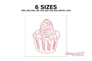 Easter Cupcake with Egg