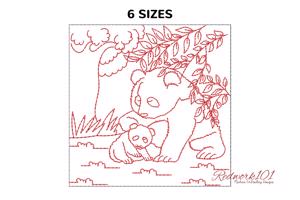 Panda with Baby