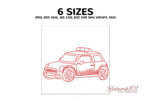 Old Mini Cooper Car