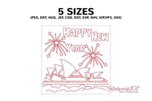 Opera House Sydney Fireworks New Year