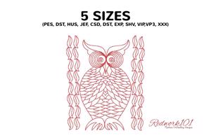 Owl As The Ornamental Design
