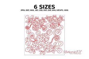 Abstract Floral Design