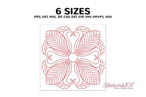 Simple Floral Mandala