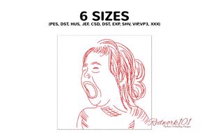 Adorable Toddler Yawning