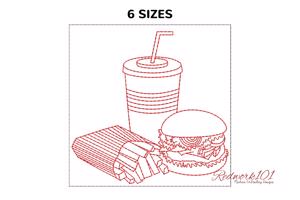 Burger With Fries