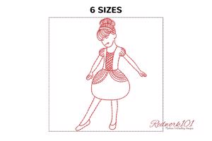 Cute Girl Ballerina