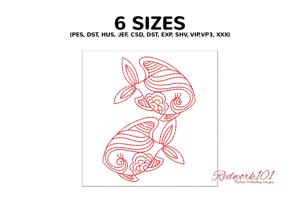 Pisces zodiac fish symbol